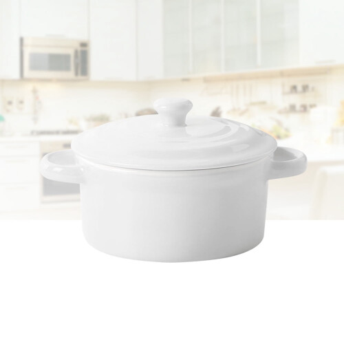 Ceramic Cereal Bowl White 200 ml 1 piece