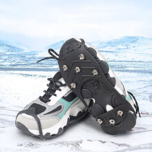 WHAMVOX Snow Crampon Shoe Covers Black Pair