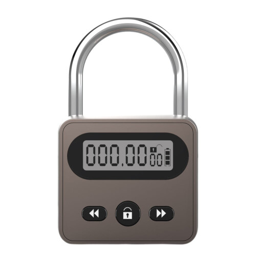 Metal Timer Lock with LCD Display and Multi-Function
