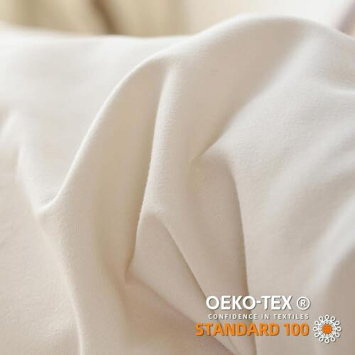 Beige ruffle comforter set soft fluffy 3 pcs 1