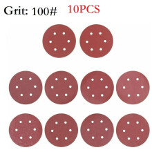 9 Inch 225mm Sanding Discs 10pcs 6-Hole 60-400 Grit