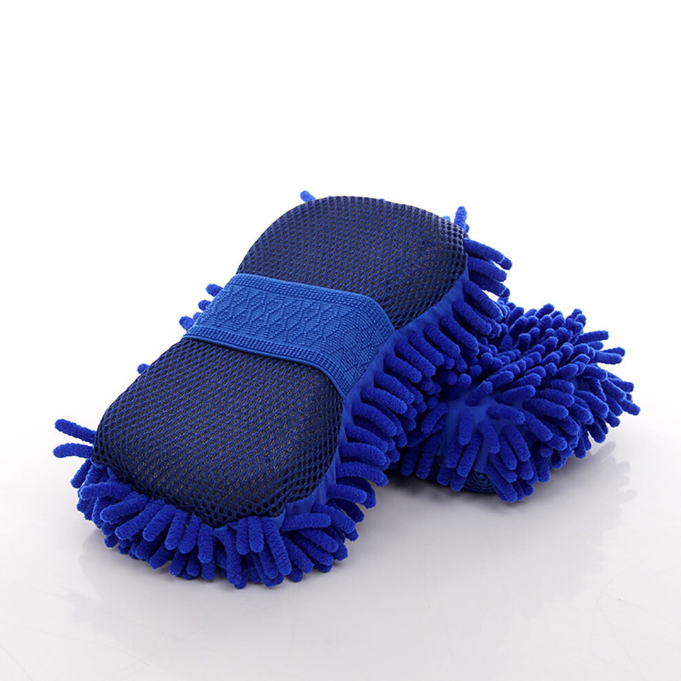 Microfiber Car Wash Sponge And Non-Scratch Wash Mitt 9422877055890