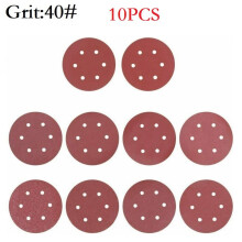 9 Inch 225mm Sanding Discs 10pcs 6-Hole 60-400 Grit