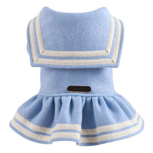 YUEHAO Dog Sweater Blue Small Size