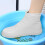Waterproof Slip-On Shoe Covers Rubber Rain Boot Protectors 1