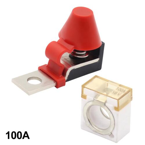 Electric Vehicle Battery Fuse Holder 58V 100A