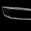 Car Left + Right Headlight Shell Lamp Shade Transparent Lens Cover for  Lancer Evolution 2005-2006 6