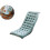 Patio Rocking Chair Cushion High-Back 1 Piece 1