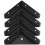 Heavy Duty Triangular Corner Brace 4 pcs 4