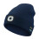 Bluetooth beanie hat with LED headlight mic headphones dark 1