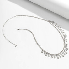Rhinestone Star Tassel Waist Chain for Women