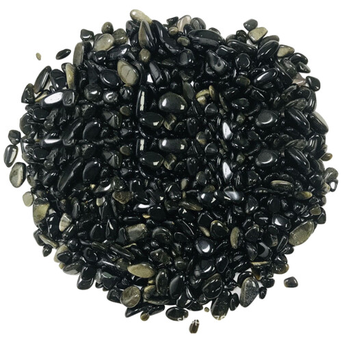 Leštěné troubené štěpky drahokamů0,22 lb
