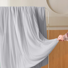 Cooling Twin Quilt Washable Washed Cotton 59x79 Inch Gray