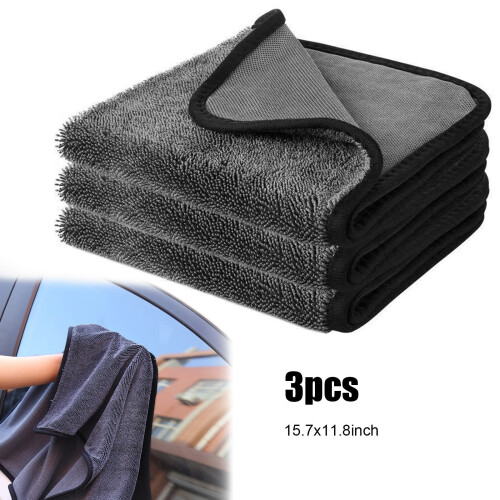 Shammy Cloth Double-Sided 3 Pcs