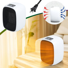 Portable Solar Heater White Desktop 10m Energy Saving