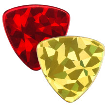Guitar Thumb Picks Assorted Colors 2 pcs 1.26 x 1.26 x 0.08