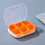 Folding Pill Organizer 6-Compartment Orange 1