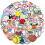 Baseball Softball Stickers Pack 50 Waterproof 1