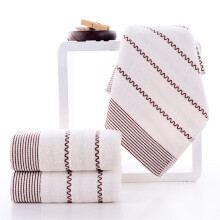 Cotton Bath Towel Set Quick Dry Super Absorbent 33x73cm