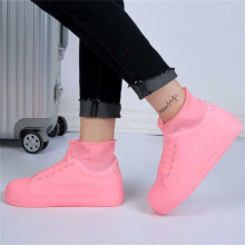 Silicone Overshoes Waterproof Ankle-High 1 Pair
