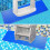 Pool Ladder Mat Non-Slip Protective Step Pad Blue 36 x 24 6