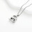 Hummingbird Heart Cremation Necklace for Ashes 6