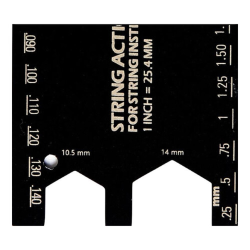 Guitar String Height Ruler for Repairing Action Gauge 2