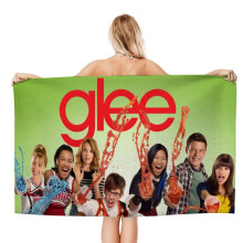 Glee Fox Beach Towel for Women - Music Lover Design
