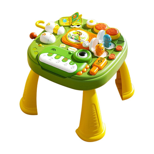 Baby Activity Table with Lights and Music for Early Learning