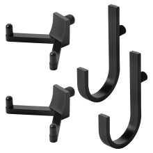 Shed Hooks J and U Style 4 Pcs