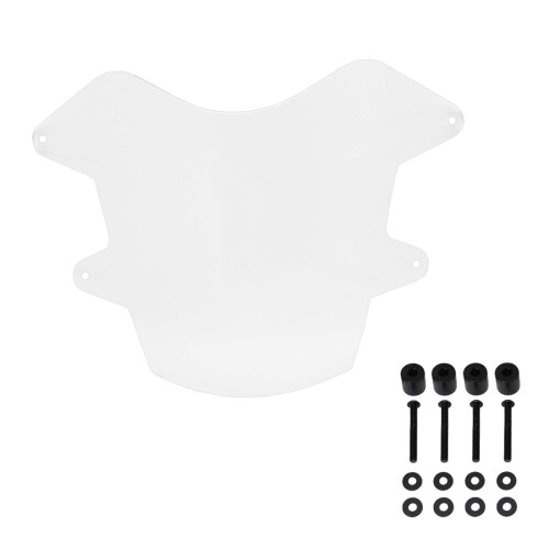Motorcycle Headlight Guard for Tenere 700 Transparent