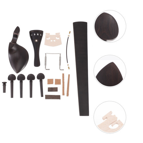 NICEXMAS Violin E String Accessories Set 9 Pieces