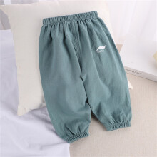 Cotton Linen Trousers for Kids Elastic Waist 4 Years