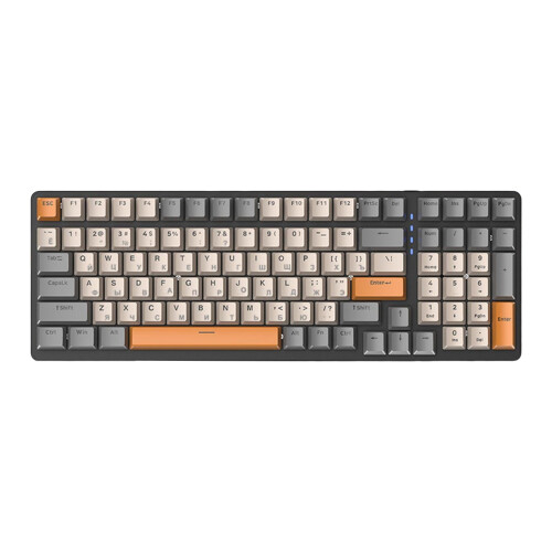 Russian mechanical gaming keyboard 100-key USB wired