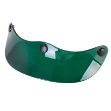 Helmet Peak Shield Sun Protection Vintage Green