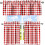 Buffalo Check Window Curtain Set Red White Farmhouse Rod 1