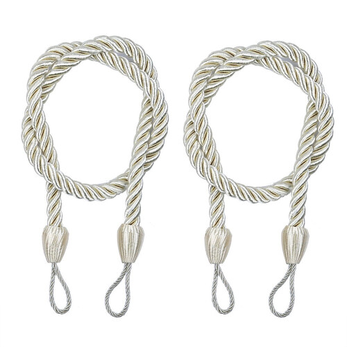 Tassel Curtain Tiebacks Rope Holdbacks 2 Pcs