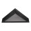 Triangle Flag Case Wooden Black 1 Piece 1