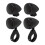Sorte LED-blinklys til motorcykel 41 mm 4 stk. 1