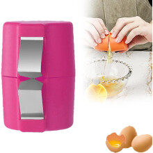 Egg Opener Handheld Tool Pink for Standard Eggs