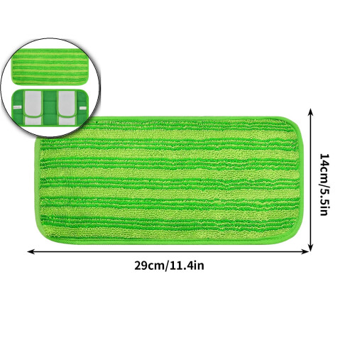 Microfiber Mop Refills Washable for All Floor Types