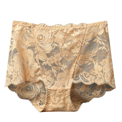 Women's Lace Boyshort Panties Plus Size Soft Stretch