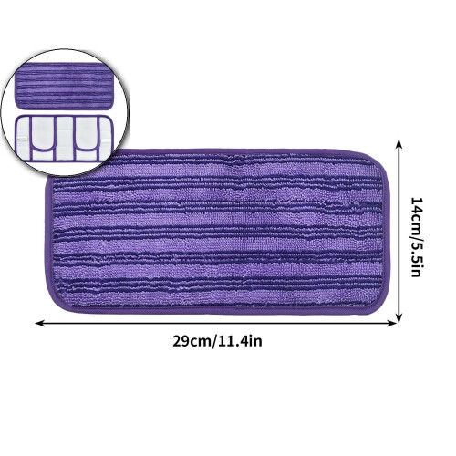 Microfiber Mop Refills Washable Reusable for All Floors