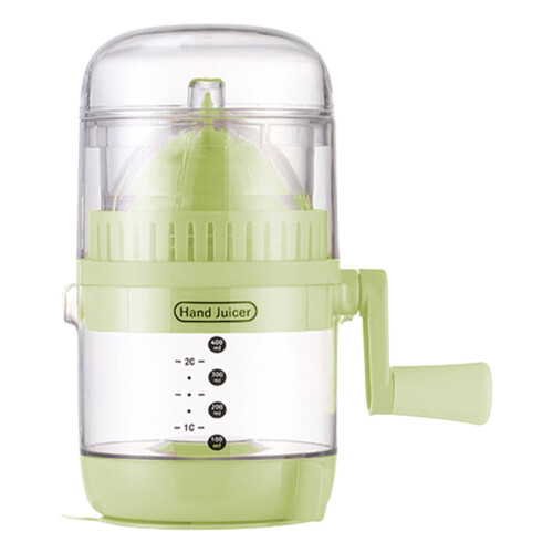 Manual Citrus Juicer 15 oz Portable Hand Crank