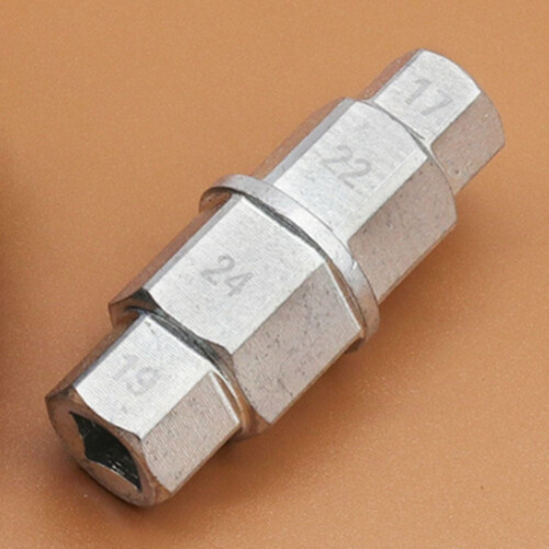 Motorcycle Wheel Spindle Driver Tool 17 19 22 24 mm 2