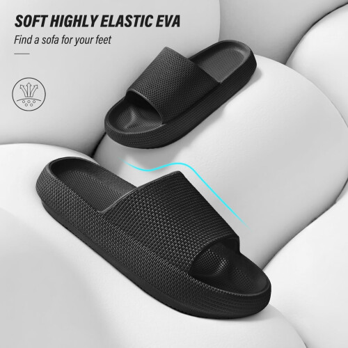 Chinelo Cloud para Mulheres e Homens, com Sola Grossa e Almofada. 1