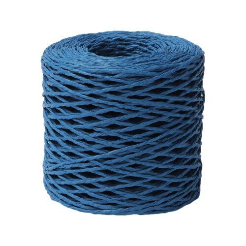 Natural Raffia Yarn Spool 150m for Crafts Crocheting Gift