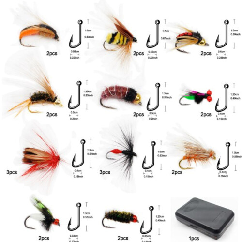 Fishing Flies Kit Ants Nymphs 32 pcs 1