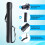 Poster Tube Extendable 18-28 Inch Black with Strap 6