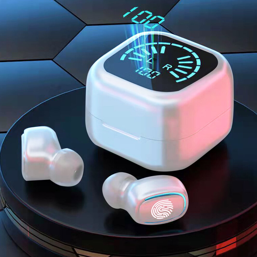 Kchsji Bluetooth 5.0 Wireless Earbuds With Charging Case, 9422877592876